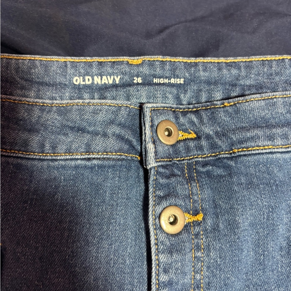 Old Navy Blue High-Rise shorts
